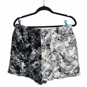 CUPSHE Casual High Waist Color Block Shorts